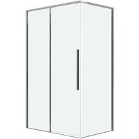 Душевая стенка Grossman Galaxy 90x195 200.K33.01.90.10.00 (хром/стекло прозрачное) - Превью изображения №5 — Интернет-магазин Time-Shop