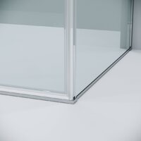 Душевая стенка Grossman Galaxy 90x195 200.K33.01.90.10.00 (хром/стекло прозрачное) - Превью изображения №4 — Интернет-магазин Time-Shop