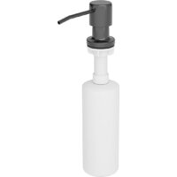 Кухонная мойка Roxen Uno 560210-44B (440*440) PVD графит под столешницу (с ролл-матом и дозатором) - Превью изображения №7 — Интернет-магазин Time-Shop