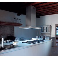 Кухонная вытяжка Falmec Lumina NRS Island 90 800 м3/ч (нержавеющая сталь) - Превью изображения №2 — Интернет-магазин Time-Shop