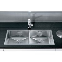 Кухонная мойка Blanco Zerox 400/400-IF - Превью изображения №2 — Интернет-магазин Time-Shop