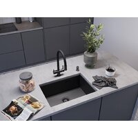 Кухонная мойка Emar EMB-123 PVD Nano Dark - Превью изображения №2 — Интернет-магазин Time-Shop