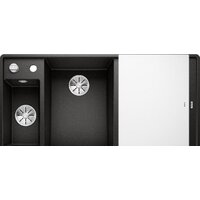 Кухонная мойка Blanco Axia III 6 S-F 525852 (разделочная доска из стекла, черный) - Превью изображения №2 — Интернет-магазин Time-Shop