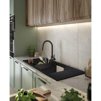 Кухонная мойка Deante Magnetic ZRM G213 (графитовый металлик) - Превью изображения №2 — Интернет-магазин Time-Shop