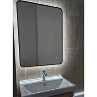 Зеркало с подсветкой  EMZE 60x80 LED.UV.SMART.60.80.CHE.4K (черный с УФ-окантовкой и подсветкой) - Превью изображения №12 — Интернет-магазин Time-Shop