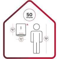 Накопительный электрический водонагреватель Ariston Velis Lux Abse Dry Wifi 50 - Превью изображения №6 — Интернет-магазин Time-Shop