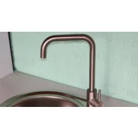 Кухонная мойка БелЭворс Vega L + смеситель W4998-4 + дозатор L405-1 (черный/сатин) - Превью изображения №9 — Интернет-магазин Time-Shop