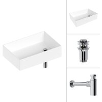 Lauter 21518-1 + клапан 21190CH + сифон 21635CH (хром)