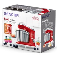 Планетарный миксер Sencor STM 3624RD - Превью изображения №10 — Интернет-магазин Time-Shop