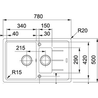 Кухонная мойка Franke BFG 651-78 (серый) - Превью изображения №2 — Интернет-магазин Time-Shop
