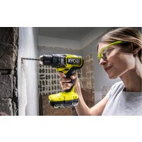 Ударная дрель-шуруповерт Ryobi RPD18X-2C52S 5133005527 (с 2-мя АКБ 2 Ач+5 Ач, сумка) - Превью изображения №2 — Интернет-магазин Time-Shop
