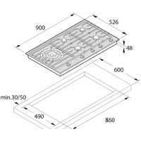 Варочная панель ASKO HG1986AB - Превью изображения №3 — Интернет-магазин Time-Shop