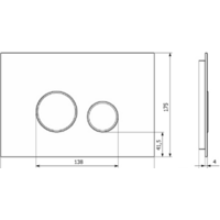Панель смыва Lavinia Boho Relfix 38050902 (greek black) - Превью изображения №8 — Интернет-магазин Time-Shop