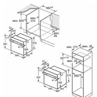 Электрический духовой шкаф MAUNFELD MEOC708PW - Превью изображения №18 — Интернет-магазин Time-Shop