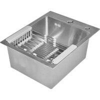 Кухонная мойка Wisent WS-34050/GER013 (с сифоном, дозатором и коландером) - Превью изображения №9 — Интернет-магазин Time-Shop