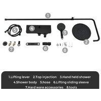 Душевая система  Gappo G2495-5 - Превью изображения №13 — Интернет-магазин Time-Shop