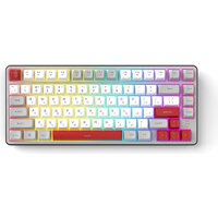 Клавиатура Ritmix RKB-681BL (серый/белый) - Превью изображения №2 — Интернет-магазин Time-Shop