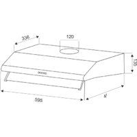 Кухонная вытяжка Exiteq EX-1056 (белый) - Превью изображения №6 — Интернет-магазин Time-Shop