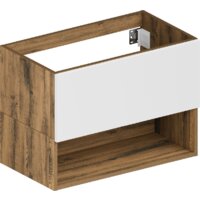 ЗОВ Тумба под умывальник Кито-2 100 2K100LA0MWMC (аттик/белый матовый)