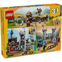 Конструктор LEGO Creator 3 в 1 31168 Средневековый замок конных рыцарей - Превью изображения №13 — Интернет-магазин Time-Shop