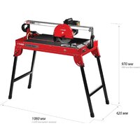Электрический плиткорез Зубр ЭП-200-800С - Превью изображения №2 — Интернет-магазин Time-Shop