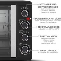 Мини-печь TurboTronic TT-FEO45 - Превью изображения №7 — Интернет-магазин Time-Shop