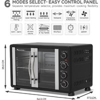 Мини-печь TurboTronic TT-FEO45 - Превью изображения №8 — Интернет-магазин Time-Shop