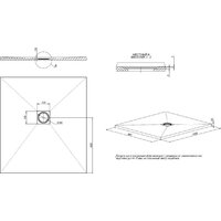 Душевой поддон Allen Brau Priority 100x90 8.31004-AM - Превью изображения №7 — Интернет-магазин Time-Shop