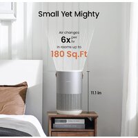 Очиститель воздуха SmartMi Air Purifier P1 ZMKQJHQP12 (международная версия, серебристый) - Превью изображения №3 — Интернет-магазин Time-Shop
