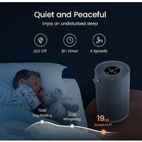 Очиститель воздуха SmartMi Air Purifier P1 ZMKQJHQP12 (международная версия, серебристый) - Превью изображения №4 — Интернет-магазин Time-Shop
