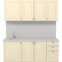 Шкаф навесной Горизонт Ева 80 (тирамису софт) - Превью изображения №2 — Интернет-магазин Time-Shop