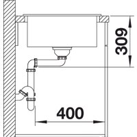 Кухонная мойка Blanco FARON XL 6 S 524803 - Превью изображения №4 — Интернет-магазин Time-Shop