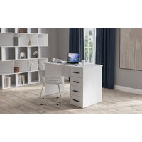 Стол Интерлиния Skill-07 (белый/белый) - Превью изображения №3 — Интернет-магазин Time-Shop