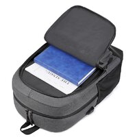 Городской рюкзак Miru Sallerus 15.6 (серый) - Превью изображения №19 — Интернет-магазин Time-Shop