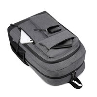 Городской рюкзак Miru Sallerus 15.6 (серый) - Превью изображения №18 — Интернет-магазин Time-Shop