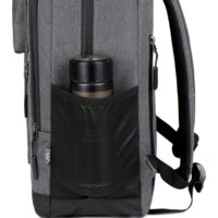 Городской рюкзак Miru Sallerus 15.6 (серый) - Превью изображения №6 — Интернет-магазин Time-Shop