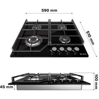 Варочная панель Libhof GH-604 (черный) - Превью изображения №6 — Интернет-магазин Time-Shop
