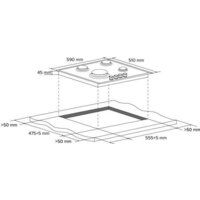 Варочная панель Libhof GH-604 (черный) - Превью изображения №7 — Интернет-магазин Time-Shop