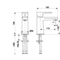 Смеситель Armatura Neon 5222-813-00 - Превью изображения №2 — Интернет-магазин Time-Shop