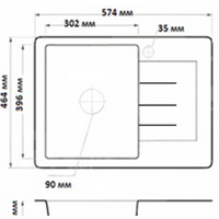 Кухонная мойка БелЭворс Mila (бежевый) - Превью изображения №2 — Интернет-магазин Time-Shop