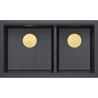 Кухонная мойка Quadron HQL7645U8_PVDG1_I - Превью изображения №2 — Интернет-магазин Time-Shop