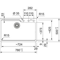 Кухонная мойка Franke Maris UBG 610-72 114.0741.506 (графит) - Превью изображения №2 — Интернет-магазин Time-Shop