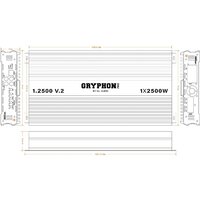 Автомобильный усилитель DL Audio Gryphon Pro 1.2500 V.2 - Превью изображения №8 — Интернет-магазин Time-Shop