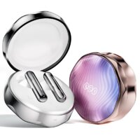 Наушники QCY FairyBuds T21 (золотистый/розовый) - Превью изображения №4 — Интернет-магазин Time-Shop