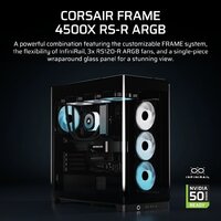Корпус Corsair Frame 4500X RS-R ARGB CC-9011314-WW - Превью изображения №3 — Интернет-магазин Time-Shop