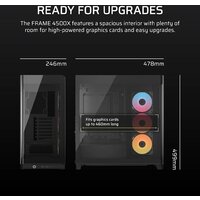 Корпус Corsair Frame 4500X RS-R ARGB CC-9011314-WW - Превью изображения №10 — Интернет-магазин Time-Shop