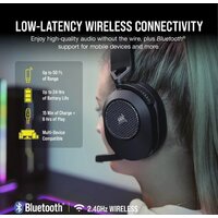 Наушники Corsair HS65 Wireless V2 (карбон) - Превью изображения №4 — Интернет-магазин Time-Shop