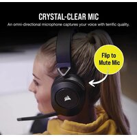 Наушники Corsair HS65 Wireless V2 (карбон) - Превью изображения №7 — Интернет-магазин Time-Shop