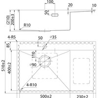 Кухонная мойка IDDIS Haze HAZ78SLi77 - Превью изображения №12 — Интернет-магазин Time-Shop