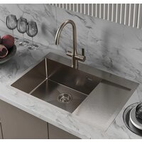 Кухонная мойка IDDIS Haze HAZ78SLi77 - Превью изображения №2 — Интернет-магазин Time-Shop